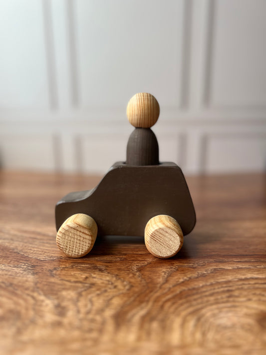 Carritos de madera clásico (Varios colores)