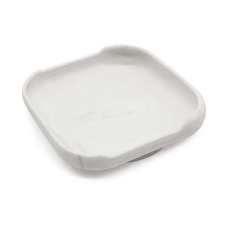 Plato plano de silicón con borde (Varios colores)